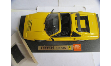 модель 1/18 Ferrari 328 GTS Anson металл 1:18 328GTS, масштабная модель, scale18