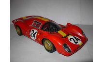 модель 1/18 Ferrari 330 P4 #24 Le Mans 1967 Jouef Evolution Italy металл 1:18 Lemans Леман, масштабная модель, scale18