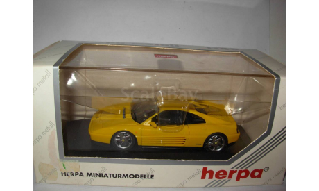модель 1/43 Ferrari 348 TB Herpa пластик-металл 1:43, масштабная модель, scale43