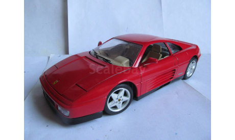 модель 1/18 Ferrari 348 TB 1989 Burago Italy металл 1:18, масштабная модель, BBurago, scale18