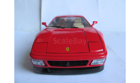 модель 1/18 Ferrari 348 TB 1989 Burago Italy металл 1:18, масштабная модель, BBurago, scale18