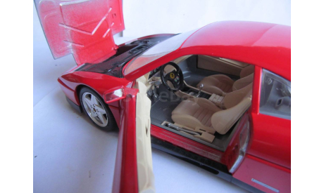 модель 1/18 Ferrari 348 TB 1989 Burago Italy металл 1:18, масштабная модель, BBurago, scale18