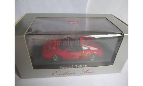 модель 1/43 Ferrari 348TS Christmas 1994 Targa Herpa пластик-металл 1:43, масштабная модель, scale43