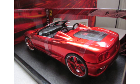 модель 1/18 Ferrari 360 Spider Customized Mattel/Hot Wheels металл 1:18, масштабная модель, scale18, Mattel Hot Wheels