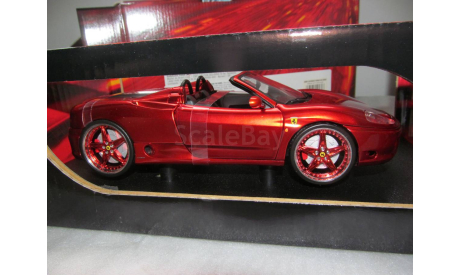 модель 1/18 Ferrari 360 Spider Customized Mattel/Hot Wheels металл 1:18, масштабная модель, scale18, Mattel Hot Wheels