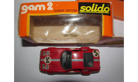 модель 1/43 Ferrari 365 GTB4 Daytona #54 Solido France металл 1:43, масштабная модель, scale43