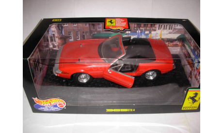 модель 1/18 Ferrari 365 GTS/4 Daytona 1968 Mattel/Hot Wheels металл 1:18, масштабная модель, Mattel Hot Wheels, scale18