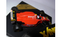 модель 1/43 F1 Formula/Формула-1 Ferrari F412 T2 #27 1995 Jean Alesi Onyx металл 1:43, масштабная модель, scale43