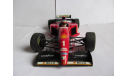 модель F1 Формула 1 1/18 Ferrari 412T2 Tests 1996 #1 M.Schumacher/Шумахер Minichamps металл 1:18  Pull Back, масштабная модель, scale18