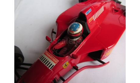 модель F1 Формула 1 1/18 Ferrari 412T2 Tests 1996 #1 M.Schumacher/Шумахер Minichamps металл 1:18  Pull Back, масштабная модель, scale18