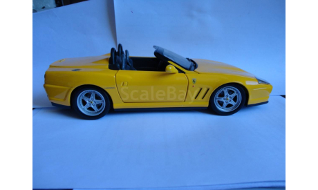 модель 1/18 Ferrari 550 Barchetta Mattel/Hot Wheels металл 1:18, масштабная модель, Mattel Hot Wheels