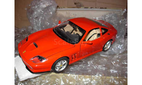 модель 1/18 Ferrari 550 Burago  металл 1:18, масштабная модель, scale18