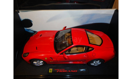 модель 1/18 Ferrari 599 GTB Fiorano Mattel/Hot Wheels Elite металл 1:18, масштабная модель, scale18, Mattel Hot Wheels