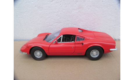 модель 1/18 Ferrari Dino 246 GT Anson металл 1:18, масштабная модель, scale18