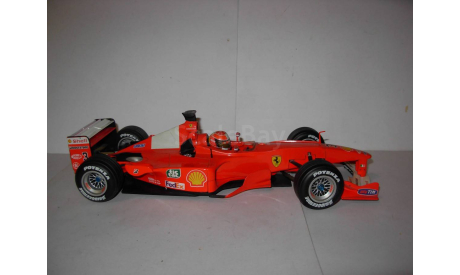 модель F1 Формула 1 1/18 Ferrari F2000 #3 M.Schumacher/Шумахер Mattel/Hot Wheels металл 1:18, масштабная модель, scale18, Mattel Hot Wheels