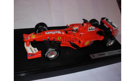 модель F1 Формулы 1 1/18 Ferrari F2000 Marlboro launch version 2001 #1 M.Schumacher/Шумахер Mattel/Hot Wheels металл, масштабная модель, 1:18, Mattel Hot Wheels