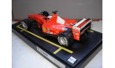 модель F1 Формула 1 1/18 Ferrari F2000 #3 M.Schumacher/Шумахер King of Rain Mattel/Hot Wheels металл 1:18, масштабная модель, scale18, Mattel Hot Wheels