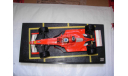 модель F1 Формула 1 1/18 Ferrari F2000 #3 M.Schumacher/Шумахер King of Rain Mattel/Hot Wheels металл 1:18, масштабная модель, scale18, Mattel Hot Wheels