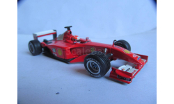 модель F1 Формула 1 1/43 Ferrari F2001 2001 #1 M.Schumacher / Шумахер Mattel/Hot Wheels металл 1:43