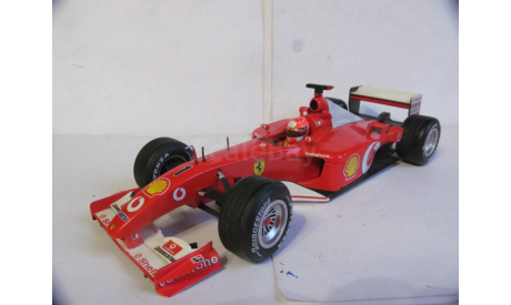 модель F1 Формула 1 1/18 Ferrari F2001 2001 #1 M.Schumacher/Шумахер Mattel/Hot Wheels металл 1:18, масштабная модель, scale18, Mattel Hot Wheels