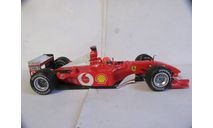 модель F1 Формула 1 1/18 Ferrari F2001 2001 #1 M.Schumacher/Шумахер Mattel/Hot Wheels металл 1:18, масштабная модель, scale18, Mattel Hot Wheels
