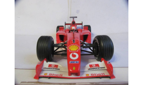 модель F1 Формула 1 1/18 Ferrari F2001 2001 #1 M.Schumacher/Шумахер Mattel/Hot Wheels металл 1:18, масштабная модель, scale18, Mattel Hot Wheels