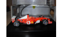 модель 1/43 F1 Formula/Формула-1 Ferrari F2002 #1 2002 World Champion M. Schumacher Mattel/Hot Wheels металл 1:43, масштабная модель, Mattel/HotWheels