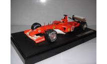модель F1 Формула 1 1/18 Ferrari F2002 2002 #1 M.Schumacher/Шумахер Mattel/Hot Wheels металл 1:18, масштабная модель, scale18, Mattel Hot Wheels