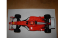 модель F1 Формула 1 1/18 Ferrari F2002 #1 M.Schumacher / Шумахер Mattel/Hot Wheels металл 1:18 с гряэью, масштабная модель, Mattel Hot Wheels