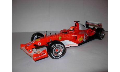 модель F1 Формула 1 1/18 Ferrari F2003 GA 2003 #1 M.Schumacher/Шумахер Mattel/Hot Wheels металл 1:18, масштабная модель, scale18, Mattel Hot Wheels
