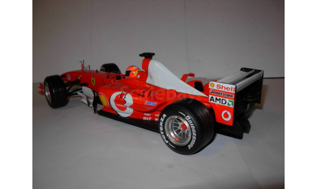 модель F1 Формула 1 1/18 Ferrari F2003 GA 2003 #1 M.Schumacher/Шумахер Mattel/Hot Wheels металл 1:18, масштабная модель, scale18, Mattel Hot Wheels