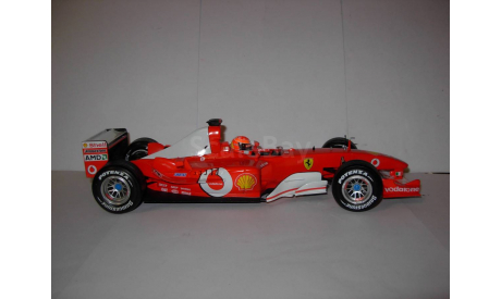 модель F1 Формула 1 1/18 Ferrari F2003 GA 2003 #1 M.Schumacher/Шумахер Mattel/Hot Wheels металл 1:18, масштабная модель, scale18, Mattel Hot Wheels