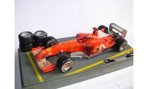 модель F1 Формула 1 1/18 Ferrari F2003 GA 2003 #1 M.Schumacher/Шумахер King Of Rain Mattel/Hot Wheels металл 1:18, масштабная модель, scale18, Mattel Hot Wheels