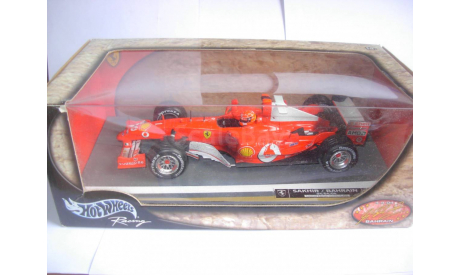 модель F1 Формула 1 1/18 Ferrari F2004 #1 GP Bahrain Sakhir 04. 04. 2004 M.Schumacher/Шумахер Mattel/Hot Wheels металл 1:18, масштабная модель, Mattel Hot Wheels, scale18