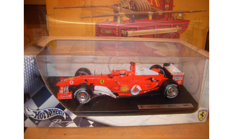 модель F1 Формула 1 1/18 Ferrari F2004 #1 2004 M.Schumacher/Шумахер Mattel/Hot Wheels металл 1:18, масштабная модель, Mattel Hot Wheels, scale18