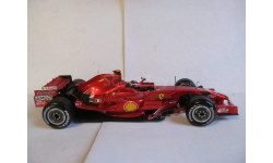 модель F1 Формула 1 1/18 Ferrari F2008 2008 #1 Kimi Räikkönen Mattel/Hot Wheels металл 1:18