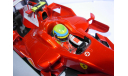 модель F1 Формула 1 1/18 Ferrari F2008 Marlboro 2008 #2 Felipe Massa Mattel/Hot Wheels Elite металл 1:18, масштабная модель, scale18, Mattel Hot Wheels Elite