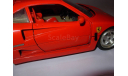 модель 1/18 Ferrari F40 1987 Burago металл 1:18, масштабная модель, scale18, BBurago