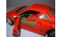 модель 1/18 Ferrari F40 1987 Burago металл 1:18, масштабная модель, scale18, BBurago