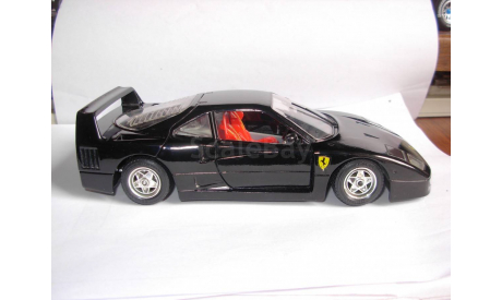 модель 1/24 Ferrari F40 1987 Burago Made in ITALY металл, масштабная модель, scale24