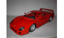 модель 1/18 Ferrari F40 Polistil Tonka Italy металл 1:18, масштабная модель, scale18