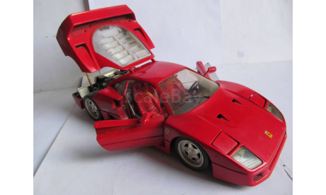 модель 1/18 Ferrari F40 Polistil Tonka Italy металл 1:18, масштабная модель, scale18