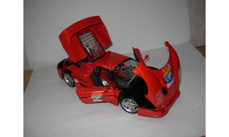 модель 1/18 Ferrari F50 Mattel/Hot Wheels металл 1:18, масштабная модель, scale18, Mattel Hot Wheels