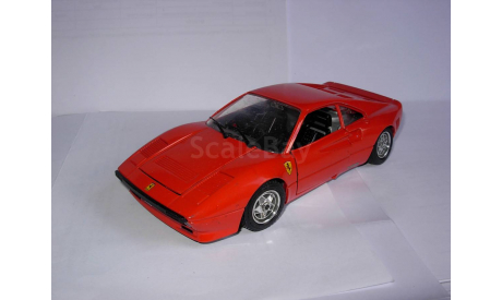 модель 1/24 Ferrari GTO 1984 Burago металл 1:24, масштабная модель, scale24