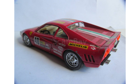 модель 1/24 Ferrari GTO №40 1984 Burago металл 1:24, масштабная модель, BBurago, scale24