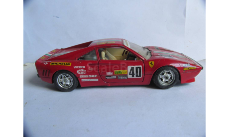 модель 1/24 Ferrari GTO №40 1984 Burago металл 1:24, масштабная модель, BBurago, scale24