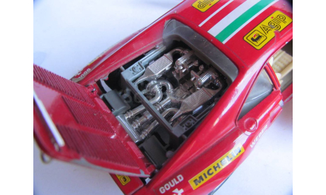 модель 1/24 Ferrari GTO №40 1984 Burago металл 1:24, масштабная модель, BBurago, scale24