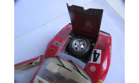 модель 1/24 Ferrari GTO №40 1984 Burago металл 1:24, масштабная модель, BBurago, scale24