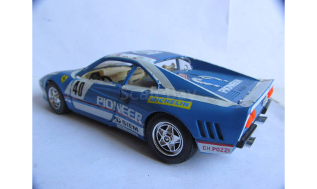 модель 1/24 Ferrari GTO №40 1984 Burago металл 1:24, масштабная модель, BBurago, scale24