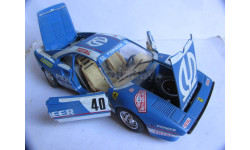 модель 1/24 Ferrari GTO №40 1984 Burago металл 1:24